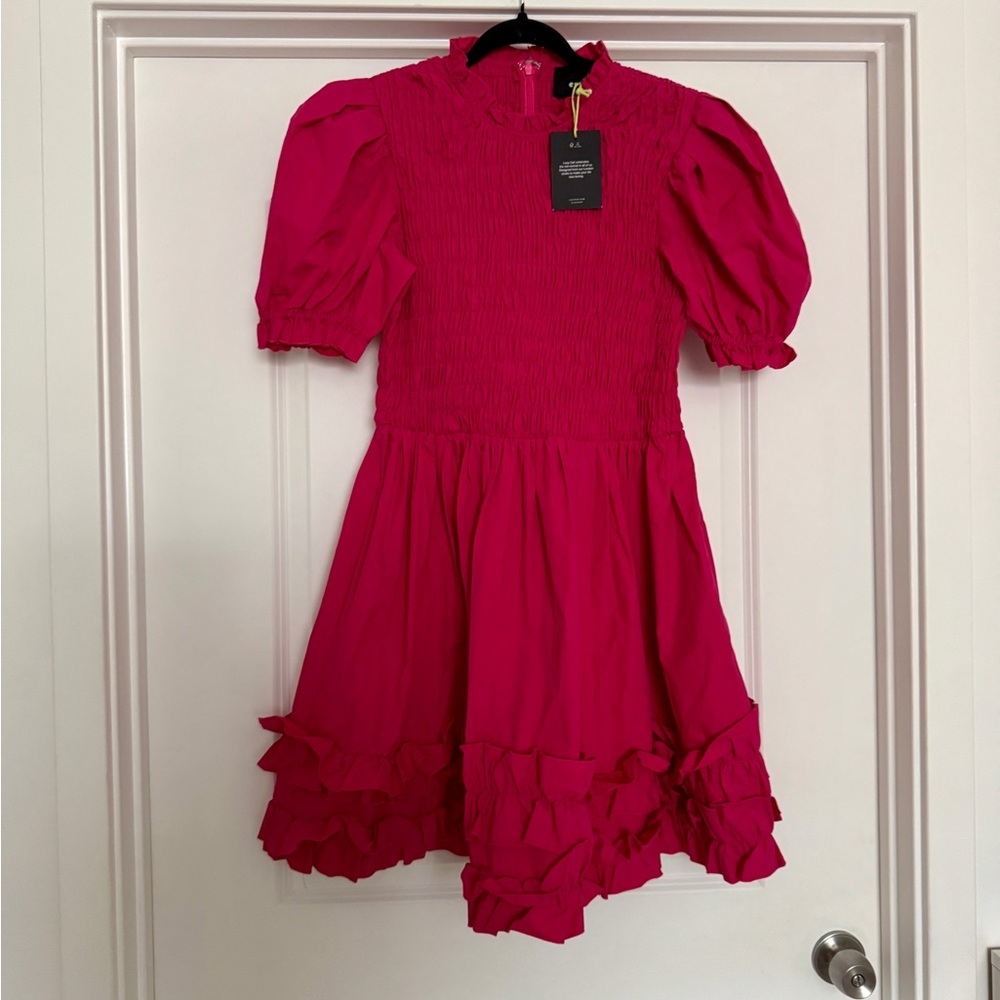 Lazy Oaf Pink Dreams Mini Dress